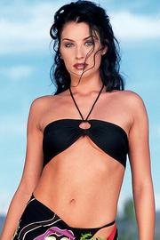 Isabelle Black Bikini-01