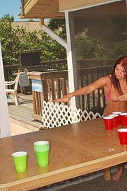 Beer Pong with Brooke, Misty, Rachel, and Avery-10