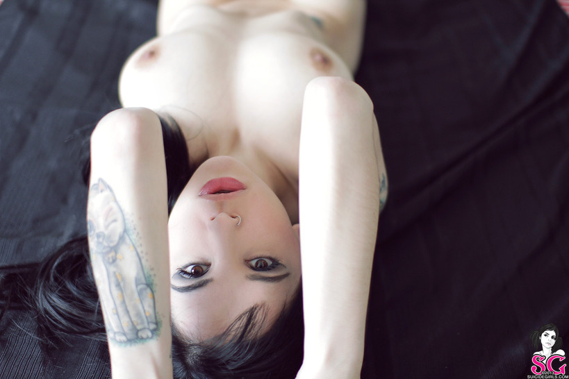 Beauty Tattoed Babe Ilanna Suicide 10