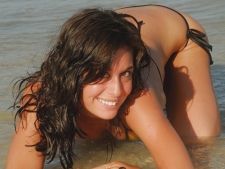 Babe In Tiny Bikini
