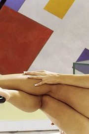 Halena Fingers Her Pussy In The Kitchen-12